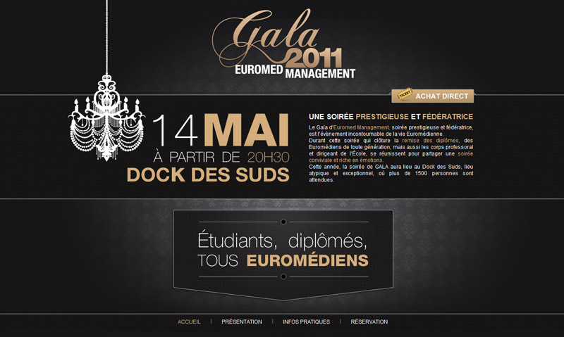 Gala 2011 Euromed Managment screenshot